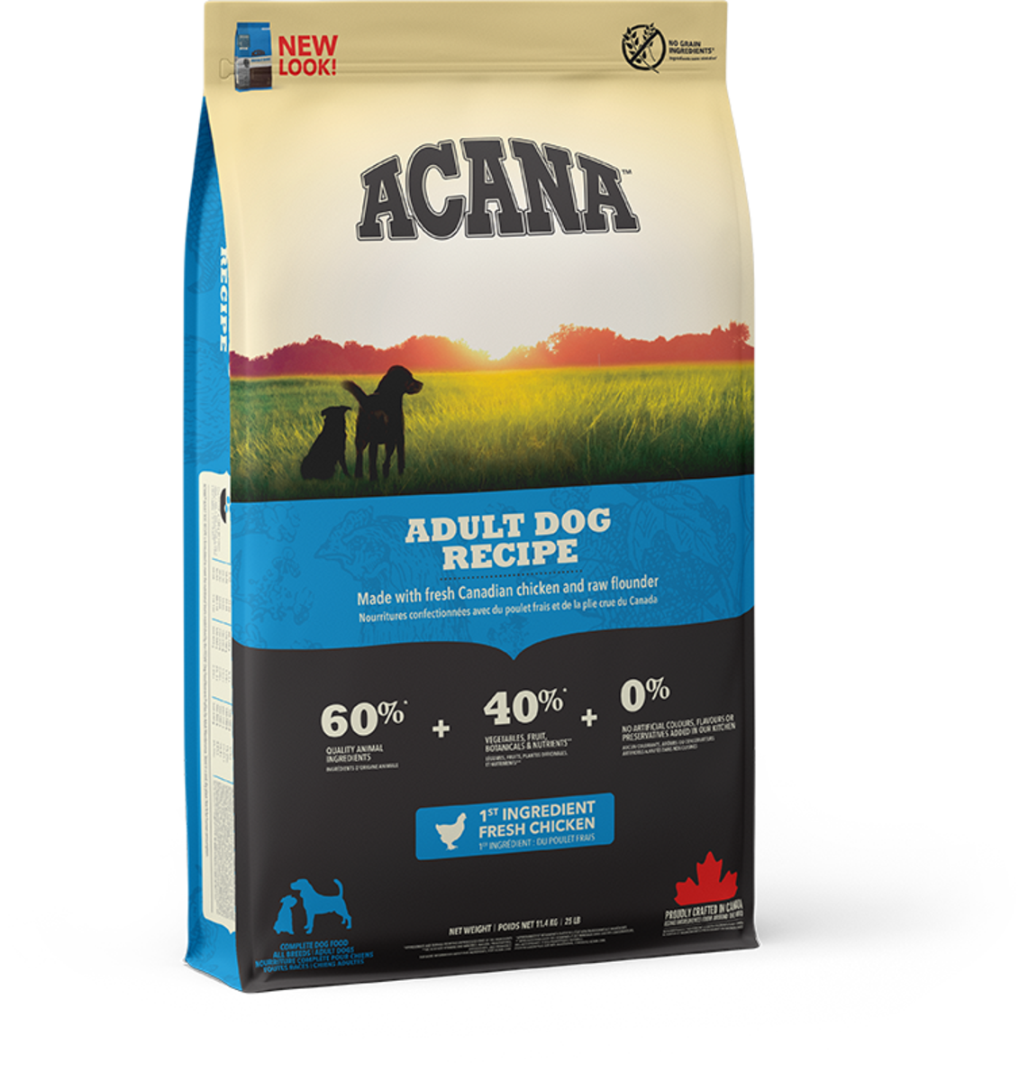 Acana Heritage Grain Free Senior All Breed Dry Dog Food - 11.4kg